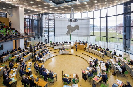 Foto Plenarsitzung 7. Sächsischer Landtag 2020
